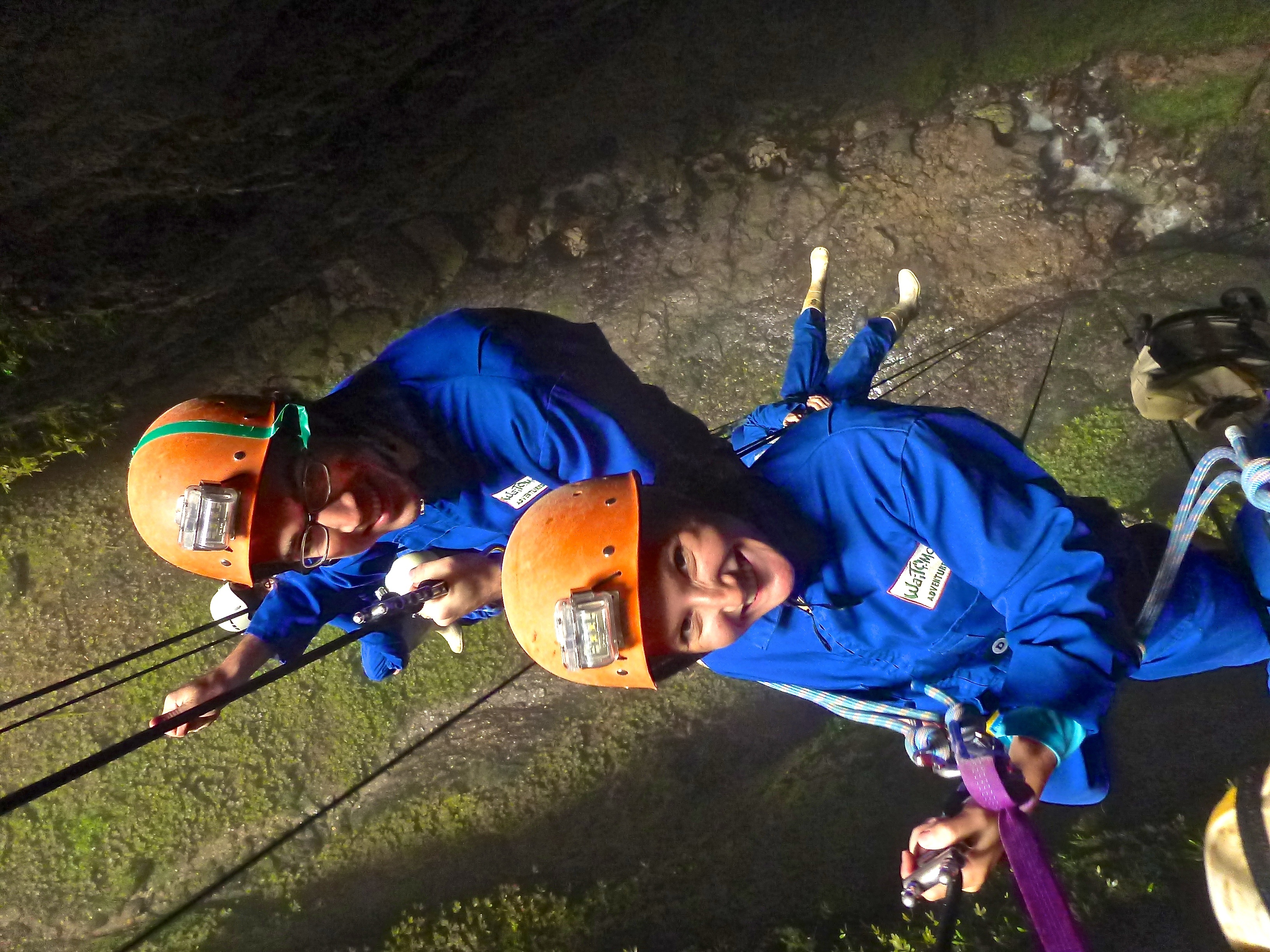 Caving in the North Island of New Zealand